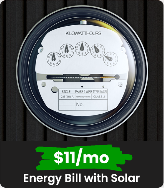 Energy Bill with Solar